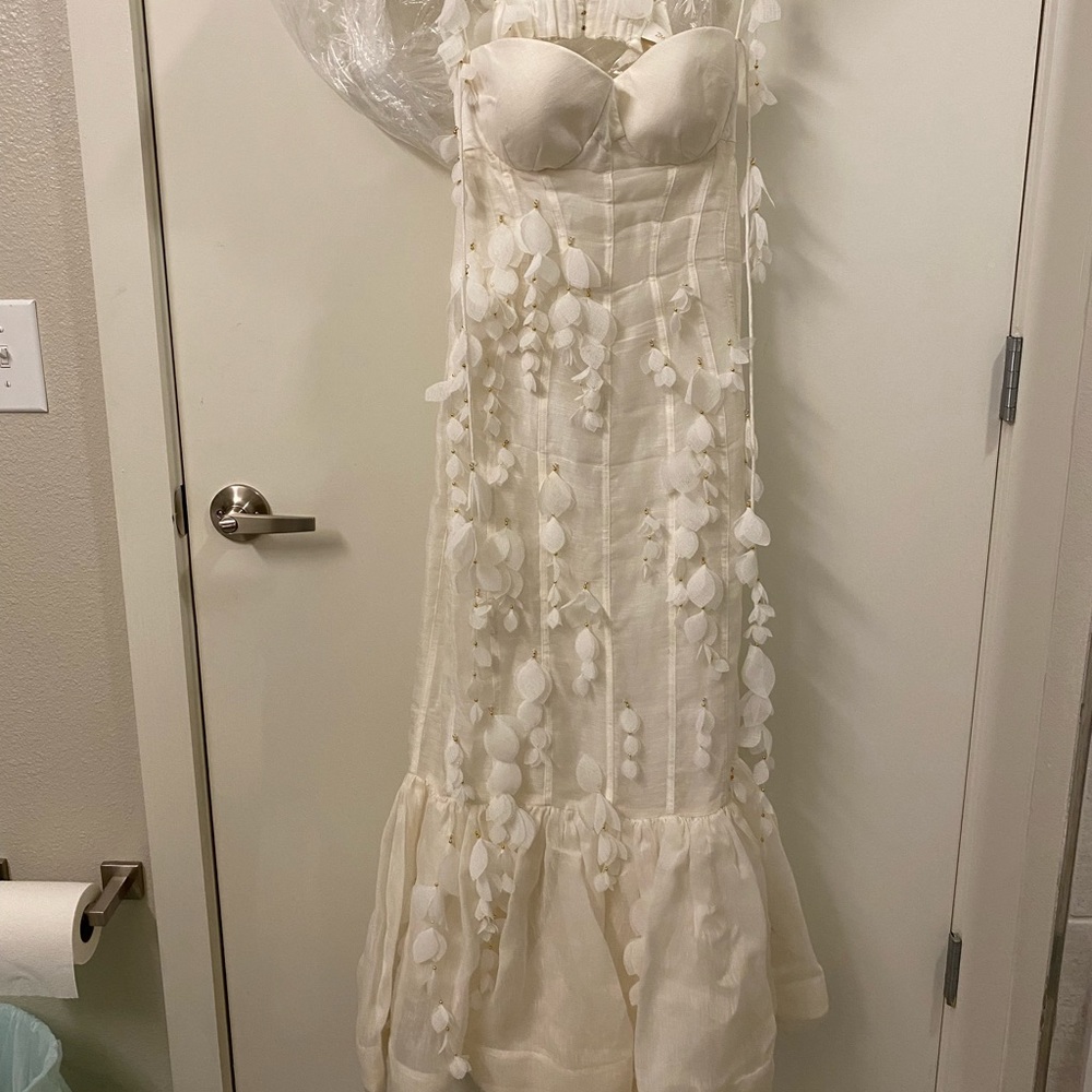 Zimmermann Botanica Linen Gown - Picture 4 of 12